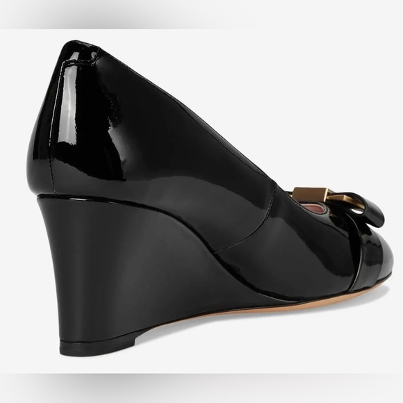 kate spade new york Women's Bowdie Wedge Heel Pump Sz 7 - Picture 13 of 13